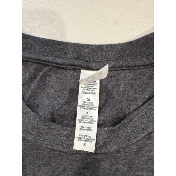 "Booooooooks!" Graphic Tee Women Small Heathered Grey Halloween Ghosts Librarian - Picture 3 of 5